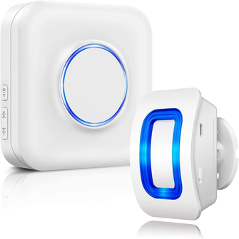 Système d'alarme domestique sans fil avec détecteur de mouvement, 58 sonneries, indicateurs LED, pour la famille, la maison, le magasin, le garage