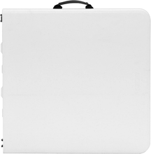LIFETIME 92100 - Table pliante réglable en hauteur blanc 121,9x61x61-91,4 cm