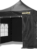 3M x 3M PREMIUM 32 COMMERCIAL GRADE, FULL WATERPROOF, HEAVY DUTY POP UP GAZEBO MARKET STALL MARQUEE, INCLUANT 4 X 100% WATERPROOFALLS SIDEWALLS AND WHEELED CARRY BAG
